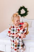 Load image into Gallery viewer, HOLIDAY PLAID | DOLL DRESS