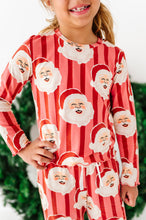 Load image into Gallery viewer, RED Santa Stripes | GIRLS 2-Piece SET