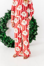 Load image into Gallery viewer, RED Santa Stripes | GIRLS 2-Piece SET