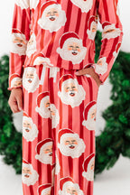 RED Santa Stripes | GIRLS 2-Piece SET