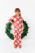 Load image into Gallery viewer, RED Santa Stripes | GIRLS 2-Piece SET