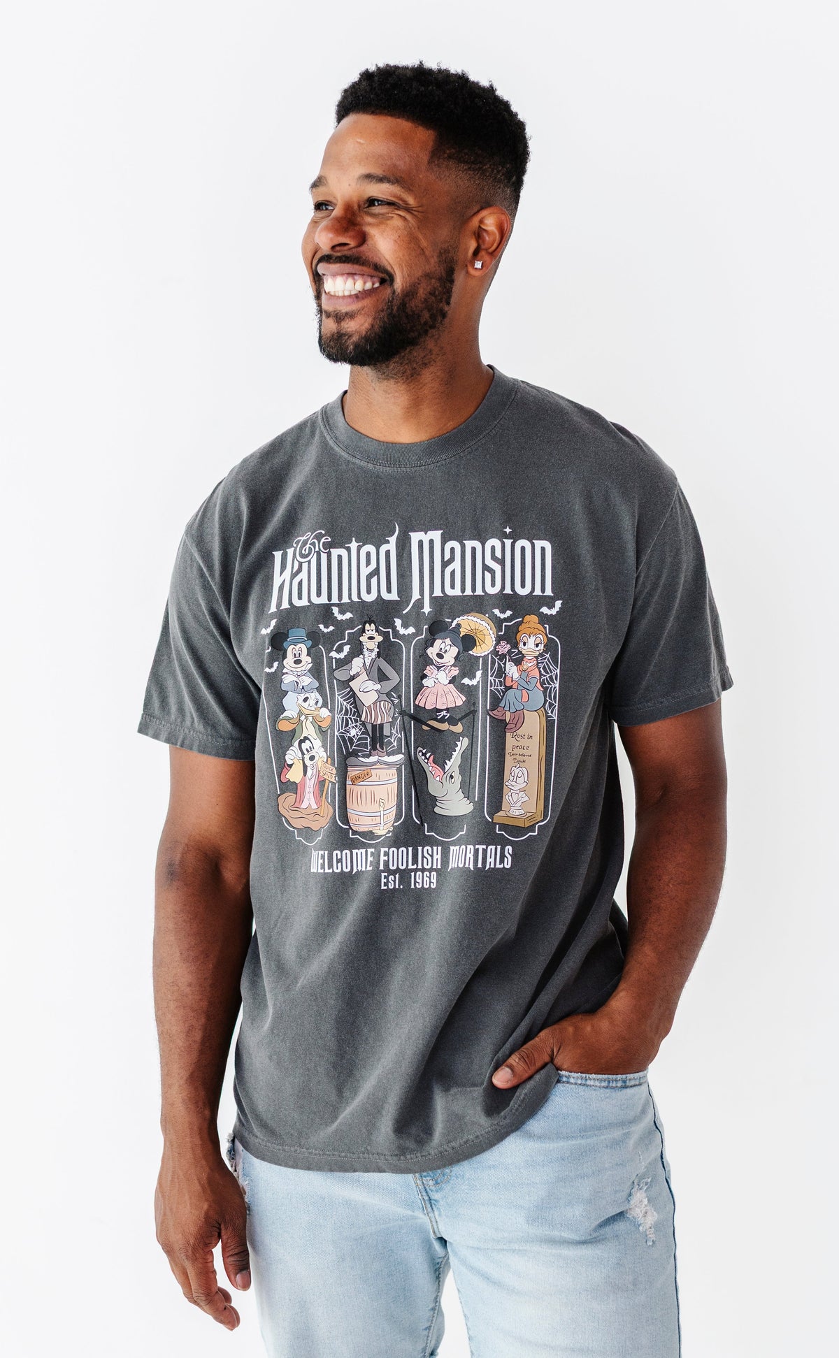Haunted Mansion (CHARCOAL) | ADULT UNISEX TEE