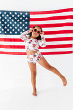 Load image into Gallery viewer, Liberty Bears | 1/4th Zip Rashguard 2-Piece