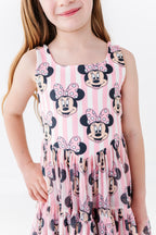 MINNIE Stripe (KIDS) | Mesh DRESS
