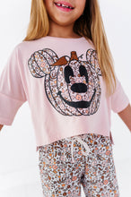 Load image into Gallery viewer, Floral Mickey Pumpkin| BAMBOO PANT SET