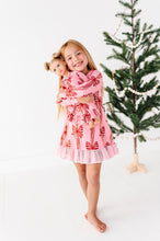 Load image into Gallery viewer, Peppermint Bows | DRESS (with shorts!)