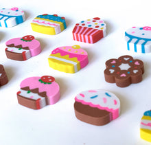 Load image into Gallery viewer, SWEET CAKES SCENTED ERASERS (set of 7)