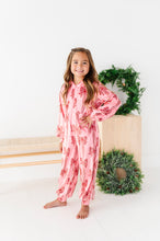 Load image into Gallery viewer, Peppermint Bows | MINKY One-Piece Zip