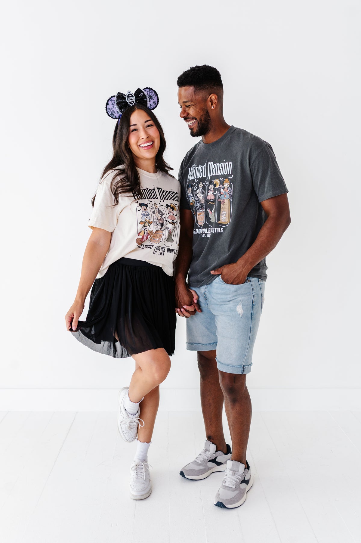 Haunted Mansion (CREAM) | ADULT *CROP* TEE