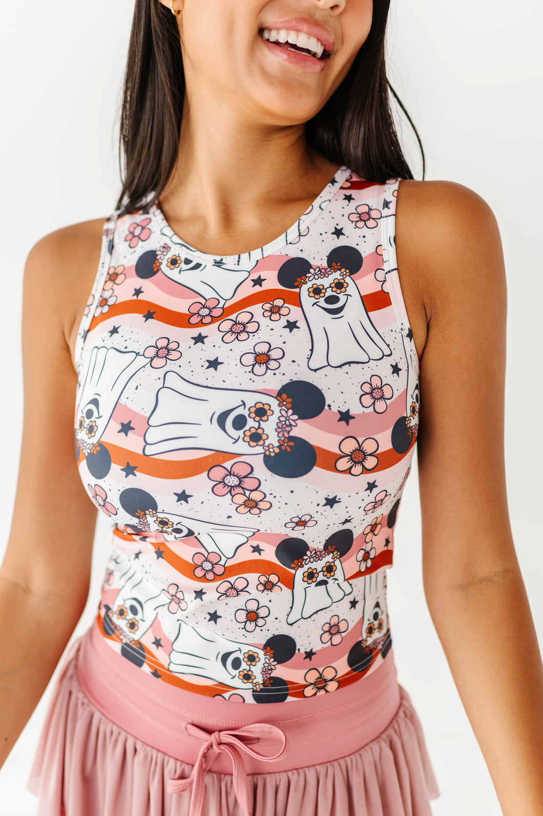 Groovy Minnie Ghosts | ADULT TANK