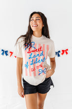 Load image into Gallery viewer, Sweet Land of Liberty | ADULT tees (*CROP + FULL LENGTH HERE)