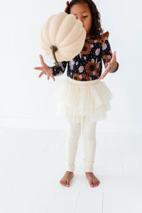 CREAM | Tutu Plush Leggings