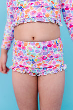 Load image into Gallery viewer, Sugarwave Leopard | 1/4th ZIP RASHGUARD 2-PIECE