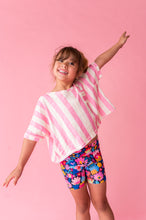 Load image into Gallery viewer, Cotton Candy Stripe | Boxy Crop