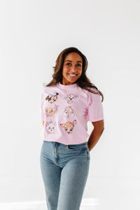 GIRL GANG | PINK ADULT TEE (*SHIPS EARLY-FEB)