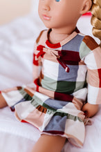 Load image into Gallery viewer, HOLIDAY PLAID | DOLL DRESS