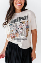 Load image into Gallery viewer, Haunted Mansion (CREAM) | ADULT *CROP* TEE
