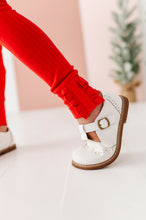 Load image into Gallery viewer, Holly Red | Ribbed SLIM LEGGINGS