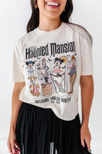 Load image into Gallery viewer, Haunted Mansion (CREAM) | ADULT *CROP* TEE