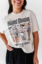 Load image into Gallery viewer, Haunted Mansion (CREAM) | ADULT *CROP* TEE