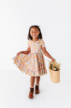 Load image into Gallery viewer, RETRO FLORAL | Collared Twirl Dress