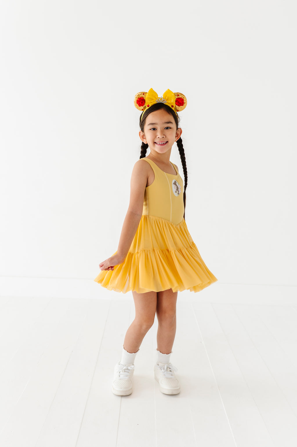 Belle (KIDS) | Buttercrem Mesh DRESS