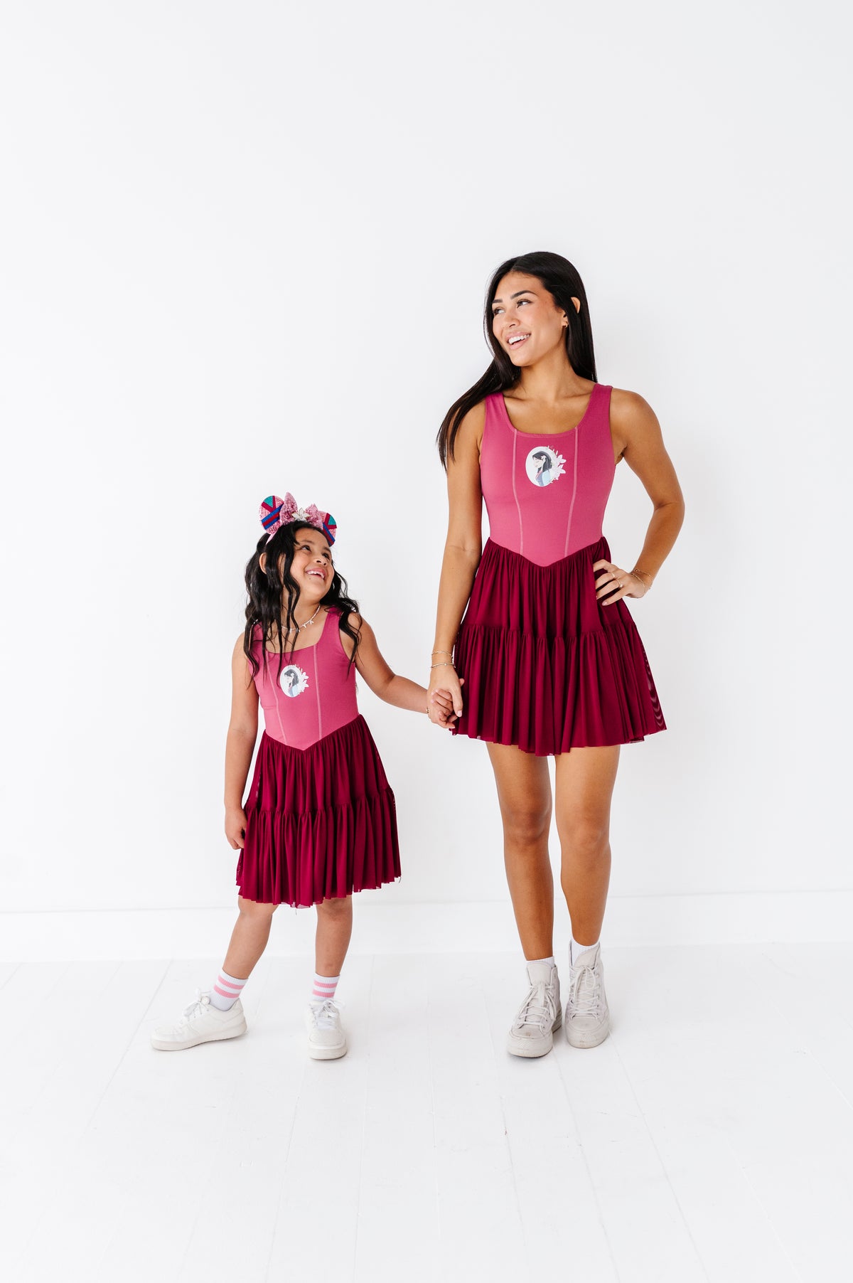 Mulan (ADULT) | Wine Mesh DRESS