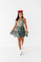Load image into Gallery viewer, Mickey's Evergreen Check | ADULT Mesh Dress