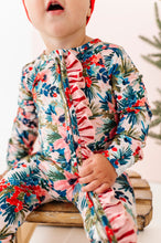 Load image into Gallery viewer, Holly Floral | ZIP ROMPER
