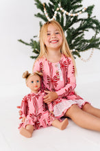 Load image into Gallery viewer, Peppermint Bows | DRESS (with shorts!)