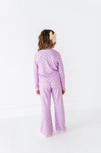 Load image into Gallery viewer, Preppy Purple Check | RIBBED SET