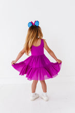 Load image into Gallery viewer, Ana (KIDS) | Raspberry Mesh DRESS