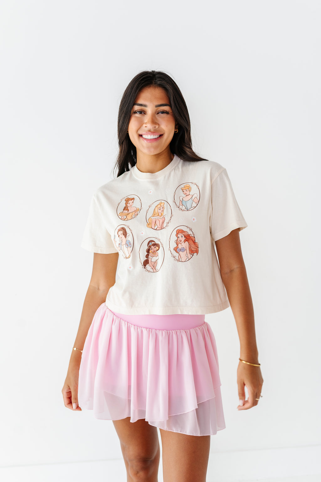 CREAM PRINCESS *NEW* | Adult Tee (Both CROP + FULL LENGTH listed here!)
