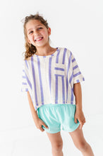 Load image into Gallery viewer, Wild Grape Stripe | Boxy Crop