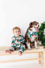 Load image into Gallery viewer, GREEN Santa Stripes | ONE-Piece ZIP