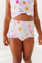 Load image into Gallery viewer, Painted Dotty: Tie Front TWO-PIECE