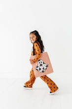 Load image into Gallery viewer, FLORAL GHOSTIE STRIPE | Trick-or-Treat Bag