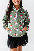 Mickey's Evergreen Check | ADULT 1/4th ZIP