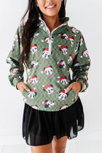 Mickey's Evergreen Check | ADULT 1/4th ZIP