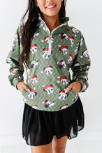 Load image into Gallery viewer, Mickey's Evergreen Check | ADULT 1/4th ZIP
