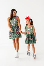 Load image into Gallery viewer, Mickey's Evergreen Check | KIDS Mesh Dress