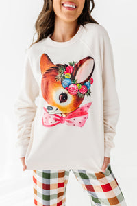 CREAM DEER | Adult Shirt (Long Sleeve tee or Sweatshirt)