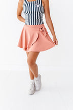 Rust | Side-Tie SKORT