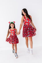 Load image into Gallery viewer, Minnie's Holly Check | ADULT Mesh Dress