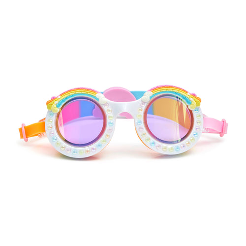 Round Rainbow Swim Goggles