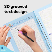 Load image into Gallery viewer, Magic Grooved Writing Practice for Kids (5 Books and Pens!)