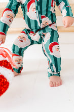 Load image into Gallery viewer, GREEN Santa Stripes | ONE-Piece ZIP