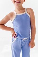 Load image into Gallery viewer, Periwinkle | Tank + Wide Leg RIB Set