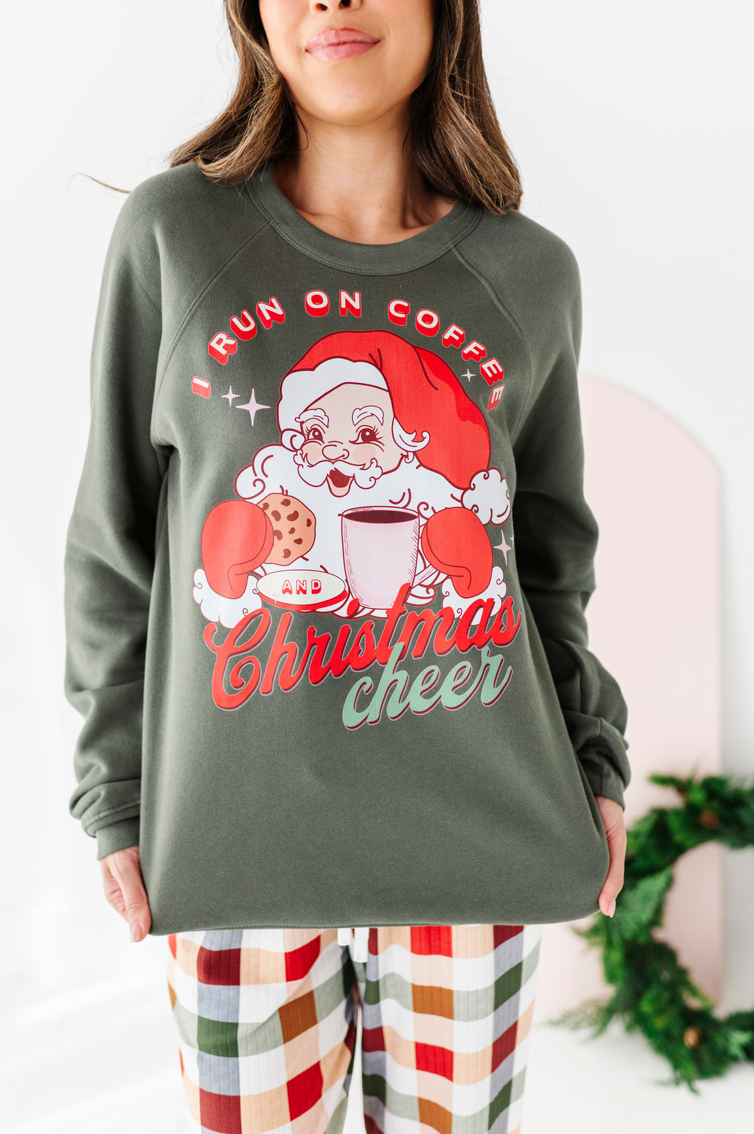 CHRISTMAS + COFFEE | Adult Shirt (Long Sleeve tee or Sweatshirt)