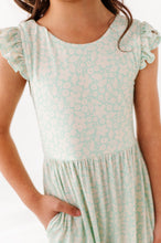 Load image into Gallery viewer, Minty FLORAL | Cropped Pant Romper